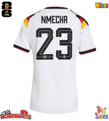 Germany Felix Nmecha #23 Replica Home Stadium Shirt for Women World Cup 2026 Short Sleeve